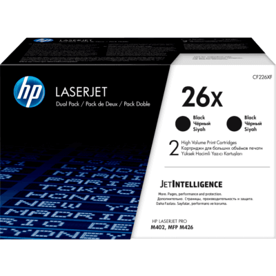 Cartucho de Tóner HP 26X Negro Alto Rendimiento LaserJet Original - Tienda  HP.com Chile