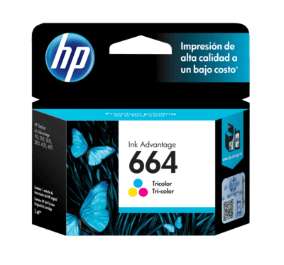 Cartucho de Tinta HP 664 Tricolor Original - Tienda HP.com Chile
