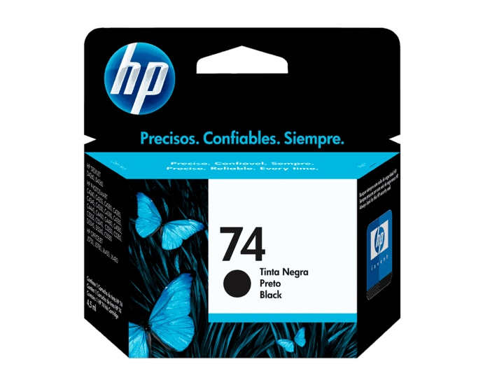 Cartucho de Tinta HP 74 Negra Original - Tienda HP.com Chile